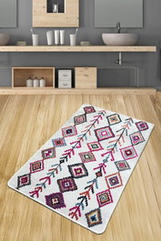Mijölnir Raje Djt Alfombrilla de Baño Multicolor 70 x 120 cm